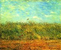 Weizen Feld mit einer Lerche Vincent van Gogh